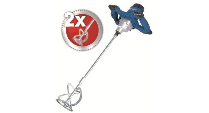 Scheppach PM1200 Mixer Incl. Mengstaaf (2x) - 1200W - 5907801901 1 Scheppach PM1200 Mixer Incl. Mengstaaf (2x) - 1200W - 5907801901