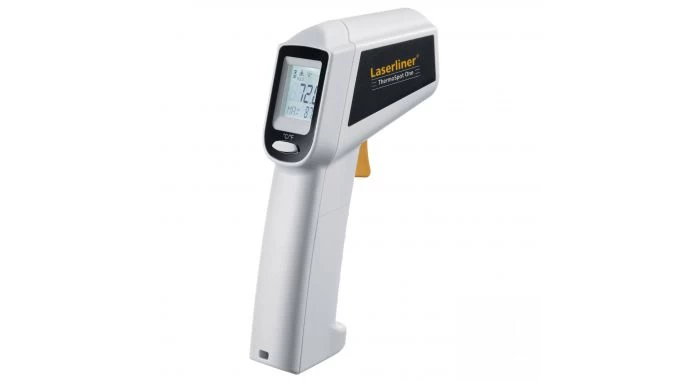 Laserliner ThermoSpot One Infrarood Thermometer Met Laser - Bereik -38°C T/m 365°C - 082.038A 1 Laserliner ThermoSpot One Infrarood Thermometer Met Laser - Bereik -38°C T/m 365°C - 082.038A