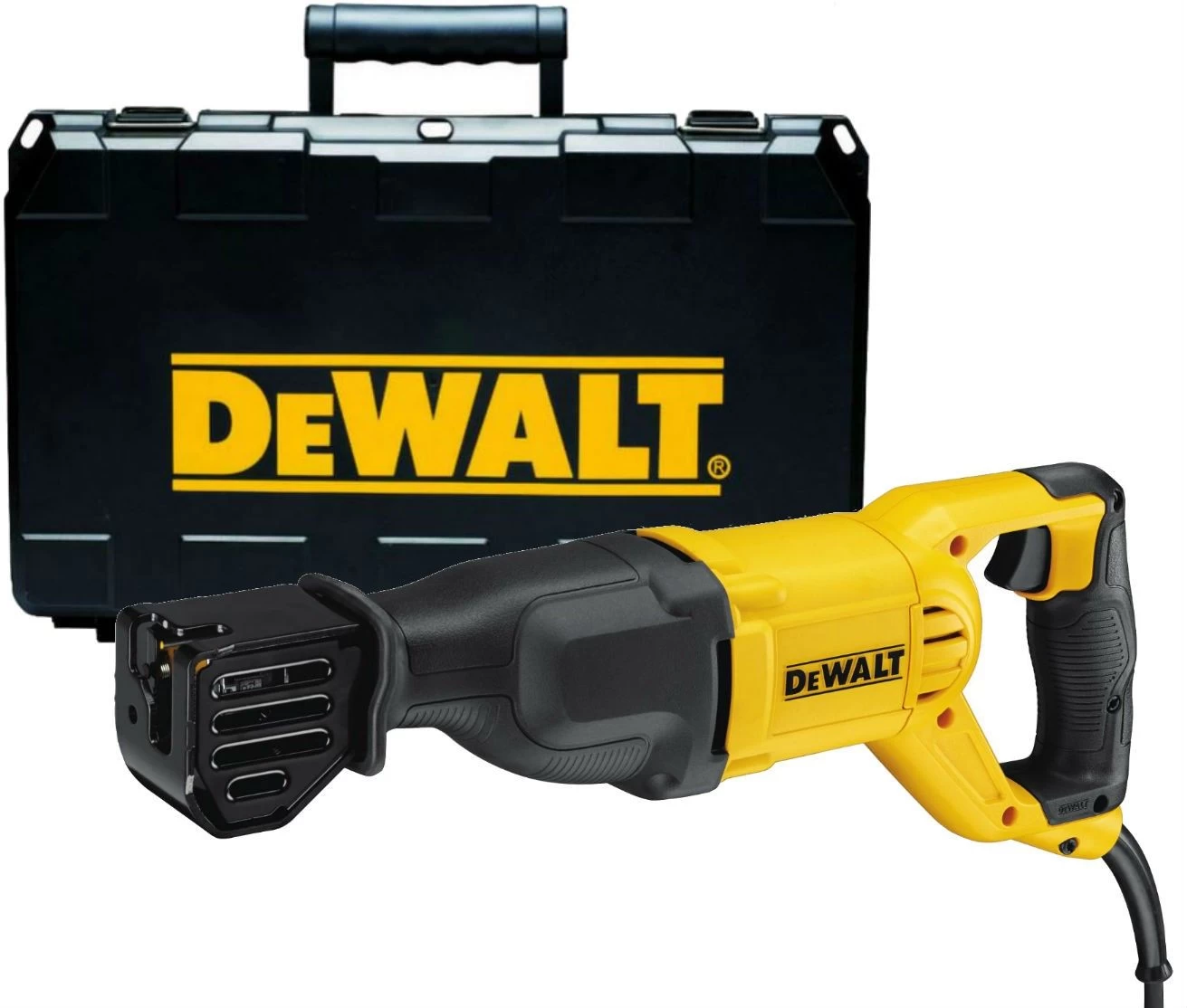 DeWalt DWE305PK Reciprozaag In Koffer - 1100W - Snelwissel - DWE305PK-QS 1 DeWalt DWE305PK Reciprozaag In Koffer - 1100W - Snelwissel - DWE305PK-QS