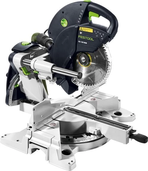 Festool KS 120 REB-Set-MFT KAPEX Afkortzaag Incl. Multifunctionele Tafel - 1600W - 260mm - 576663 7 Festool KS 120 REB-Set-MFT KAPEX Afkortzaag Incl. Multifunctionele Tafel - 1600W - 260mm - 576663 - Afbeelding 7