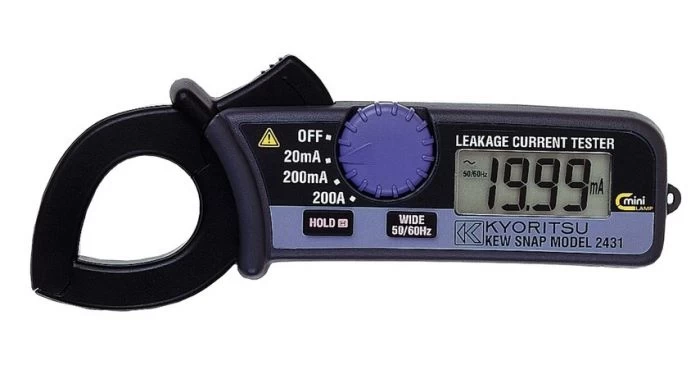 Kyoritsu 2431 Lekstroomtang - AC 200A - 02431001A 1 Kyoritsu 2431 Lekstroomtang - AC 200A - 02431001A