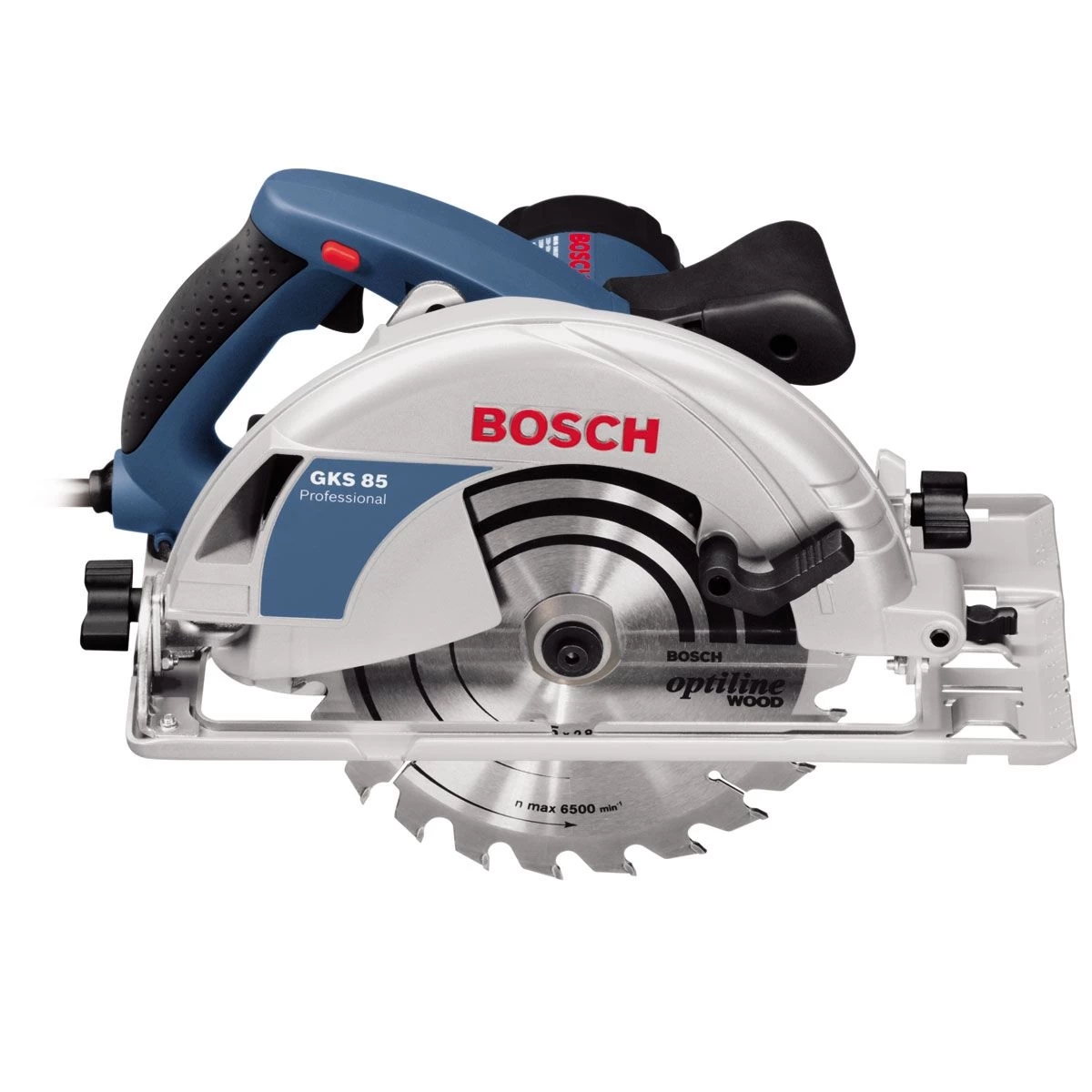 Bosch GKS 85 G Cirkelzaagmachine In L-Boxx Inclusief Geleiderail - 0615990M92 4 Bosch GKS 85 G Cirkelzaagmachine In L-Boxx Inclusief Geleiderail - 0615990M92 - Afbeelding 4