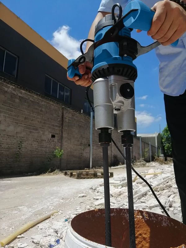 Hyundai 56454 Dubbele Beton-/verfmixer - 1800W - 2x120mm 5 Hyundai 56454 Dubbele Beton-/verfmixer - 1800W - 2x120mm - Afbeelding 5