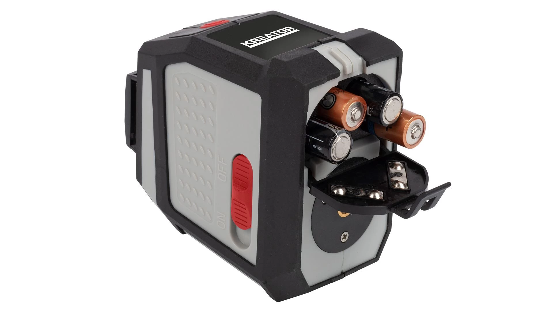 Kreator KRT706320 Zelfnivellerende Kruislijnlaser 360° Body In Tas - 15 M - Rood 4 Kreator KRT706320 Zelfnivellerende Kruislijnlaser 360° Body In Tas - 15 M - Rood - Afbeelding 4