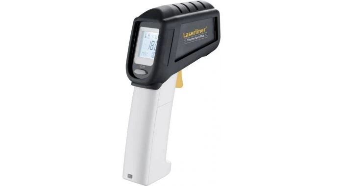 Laserliner ThermoSpot Plus Infrarood Thermometer - -38°C T/m 600°C - 082.042A 1 Laserliner ThermoSpot Plus Infrarood Thermometer - -38°C T/m 600°C - 082.042A