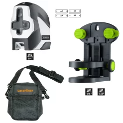 Laserliner SuperCross-Laser 2GP Zelfnivellerende Kruislijnlaser In Tas - 2 Lijnen - Groen - 40m - Bluetooth - 081.191A 6 Laserliner SuperCross-Laser 2GP Zelfnivellerende Kruislijnlaser In Tas - 2 Lijnen - Groen - 40m - Bluetooth - 081.191A -ToolTijd ThuisKlussen 39a95fcf6ad1907c1f8bcf4faec9faf2