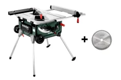 Metabo TS 254 Zaagtafel Op Uitklapbaar Onderstel - 2000W - 254 X 30mm Met Extra Zaagblad