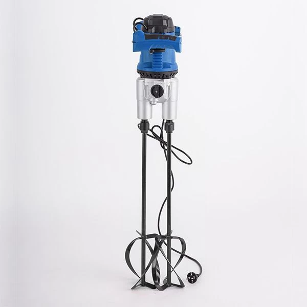 Hyundai 56454 Dubbele Beton-/verfmixer - 1800W - 2x120mm 2 Hyundai 56454 Dubbele Beton-/verfmixer - 1800W - 2x120mm - Afbeelding 2