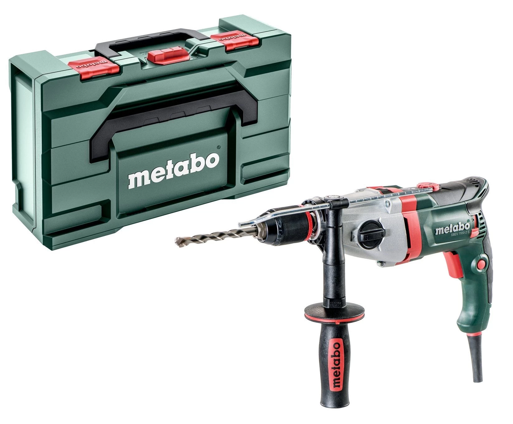 Metabo SBEV 1100-2 S Klopboormachine In MetaBOX - 1100W - 600784500
