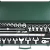 Stahlwille 730R/40/32 32-Delige Momentsleutelset In Metalen Koffer - 80-400Nm - 1/2" - 14 X 18mm - 96502053