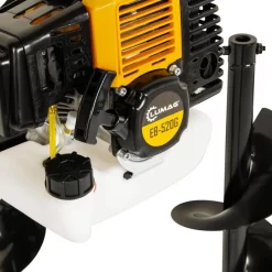 Lumag EB520G Grondboormachine 2,2PK + 100, 150, 200mm Boor -ToolTijd ThuisKlussen 56405dbc313432aa78d01c8639dc486d