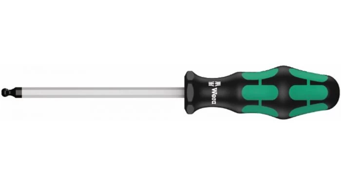 Wera 05022805001 Schroevendraaier Met Kogelkop - Inbus - 3 X 100mm 1 Wera 05022805001 Schroevendraaier Met Kogelkop - Inbus - 3 X 100mm