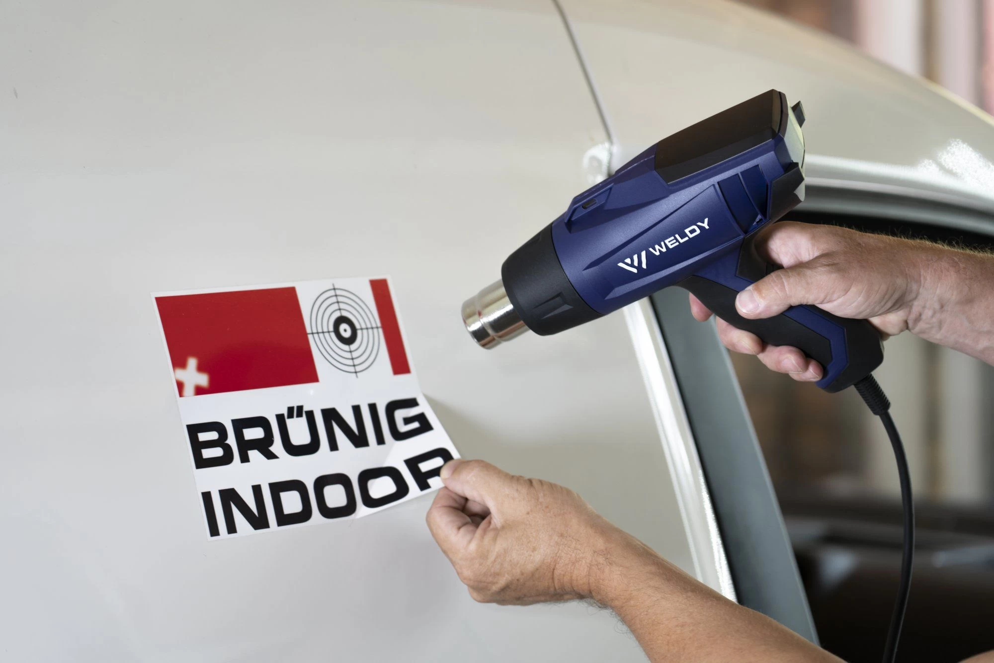 Weldy HG 330-B Heteluchtpistool Car Wrapping Kit - 1600W 5 Weldy HG 330-B Heteluchtpistool Car Wrapping Kit - 1600W - Afbeelding 5