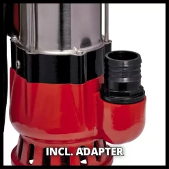 Einhell GC-DP 5010 G Vuilwaterpomp - 500W - 12.000l/uur - 4171421 -ToolTijd ThuisKlussen 5dc09b47eaf6db70cd8ac61ebe252d0d