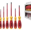 Wiha 320N ZK6 SO 6-delige SoftFinish VDE Schroevendraaierset - Sleuf/Pozidrive - 25477