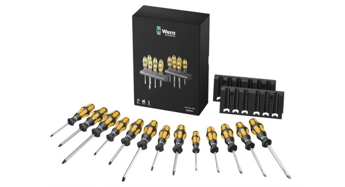 Wera 05133285001 Kraftform Big Pack 900 13-delige Schroevendraaierset Incl. Rack 1 Wera 05133285001 Kraftform Big Pack 900 13-delige Schroevendraaierset Incl. Rack
