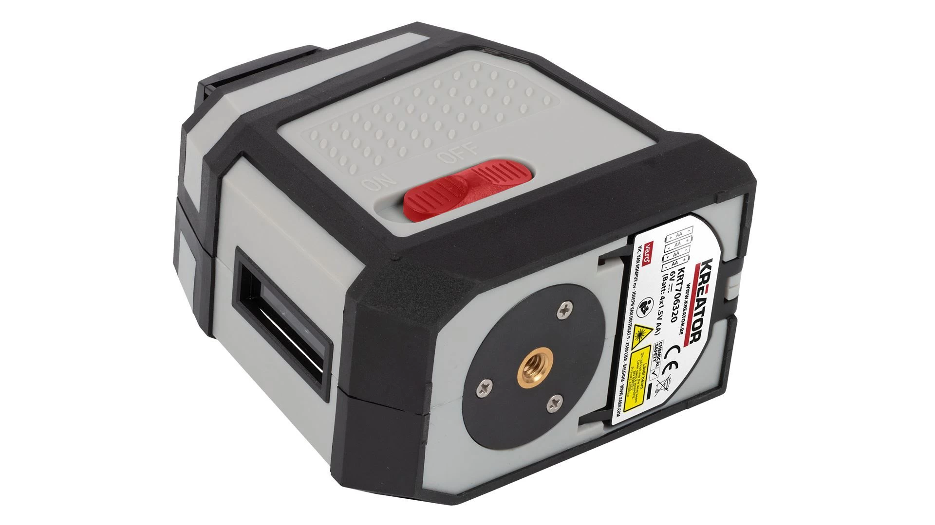 Kreator KRT706320 Zelfnivellerende Kruislijnlaser 360° Body In Tas - 15 M - Rood 8 Kreator KRT706320 Zelfnivellerende Kruislijnlaser 360° Body In Tas - 15 M - Rood - Afbeelding 8