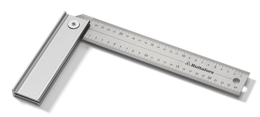 Hultafors QUATTRO 25 Instelbare Winkelhaak - 25 Cm - 253103 1 Hultafors QUATTRO 25 Instelbare Winkelhaak - 25 Cm - 253103