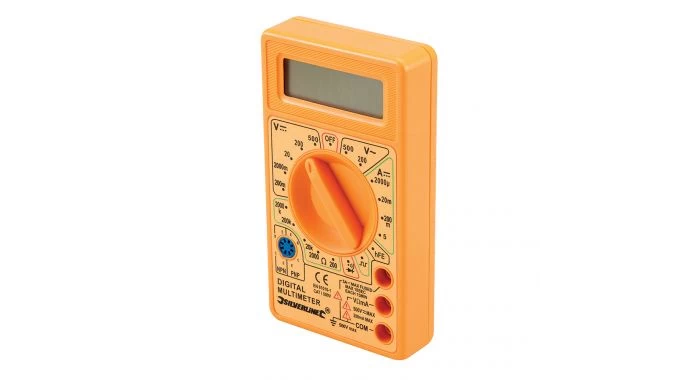 Silverline 589681 Digitale Multimeter - AC/DC 500V & DC 5A 1 Silverline 589681 Digitale Multimeter - AC/DC 500V & DC 5A