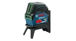 Bosch GCL 2-15 G Kruislijnlaser Met Loodlijnfunctie + Wandhouder In Koffer - 15m - Groen - 0601066J00