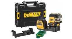 DeWALT DCE825NG18 12V / 18V Li-ion XR Accu Zelfnivellerende 5 Punts Kruislijnlaser Body In TSTAK Koffer - Groen