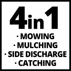 Einhell GC-PM 51/3 S HW-E Benzine Grasmaaier - 2700W - 170ccm -ToolTijd ThuisKlussen a44a64d3dda87c12b67cde7247433516