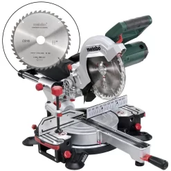Metabo KGS 216 M Afkortzaag Met 2 Zaagbladen - 1500W - 216 X 30mm - 690827000