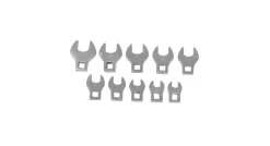 Silverline 111508 10-delige Moersleutelset - Kraaienpoot - 10-19mm