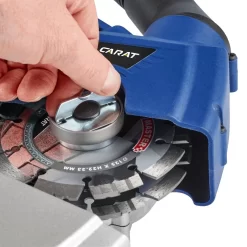 Carat SL-1255 Dustec Sleuvenzaagmachine Incl. 2 Diamantzaagbladen In Koffer - 1800W - 125 X 22,23mm -ToolTijd ThuisKlussen b317d2951a6b561e03e6bd3d667231aa