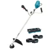 Makita UR012GT401 XGT 2x40V Max Li-Ion Accu Bosmaaier Set (4x 5,0Ah) - U-greep - Koolborstelloos