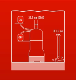 Einhell GC-DW 900 N Diepte-/ Dompelpomp - 900W - 6000L/uur - 4170964 -ToolTijd ThuisKlussen b634a90721dc083e35cf80e35cb1ab33