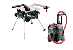 Metabo 690889000 Zaagtafel Met Onderstel (TS 254) & Alleszuiger / Bouwstofzuiger (ASR 35 M ACP) Combiset - 254 X 30mm