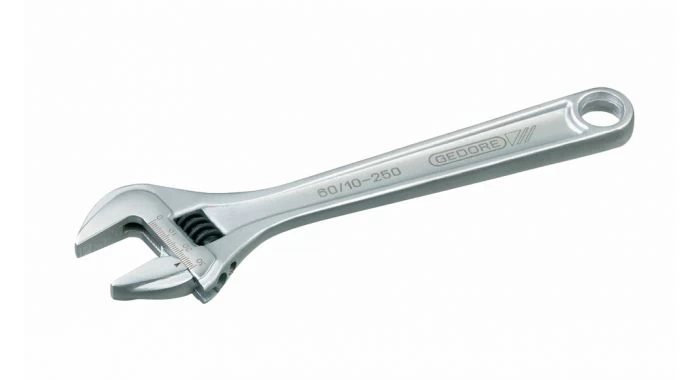 Gedore 60 CP Schroefsleutel Verstelbaar - Verchroomd - 6'' - 6380990 1 Gedore 60 CP Schroefsleutel Verstelbaar - Verchroomd - 6'' - 6380990