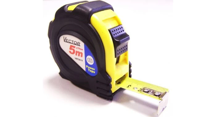 Vector VRT3016 Rolbandmaat Staal - 16mm X 3m 1 Vector VRT3016 Rolbandmaat Staal - 16mm X 3m