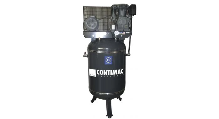 Contimac VERTICALE 705 D Compressor -5,5PK - 10 Bar- 700L/min- 200L 1 Contimac VERTICALE 705 D Compressor -5,5PK - 10 Bar- 700L/min- 200L