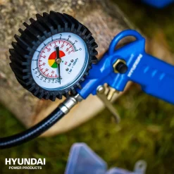 Hyundai 55791 Mini-compressor - 1100W - 180L/min - 8bar -ToolTijd ThuisKlussen dba8b152990435105528fe990ba6b6bb