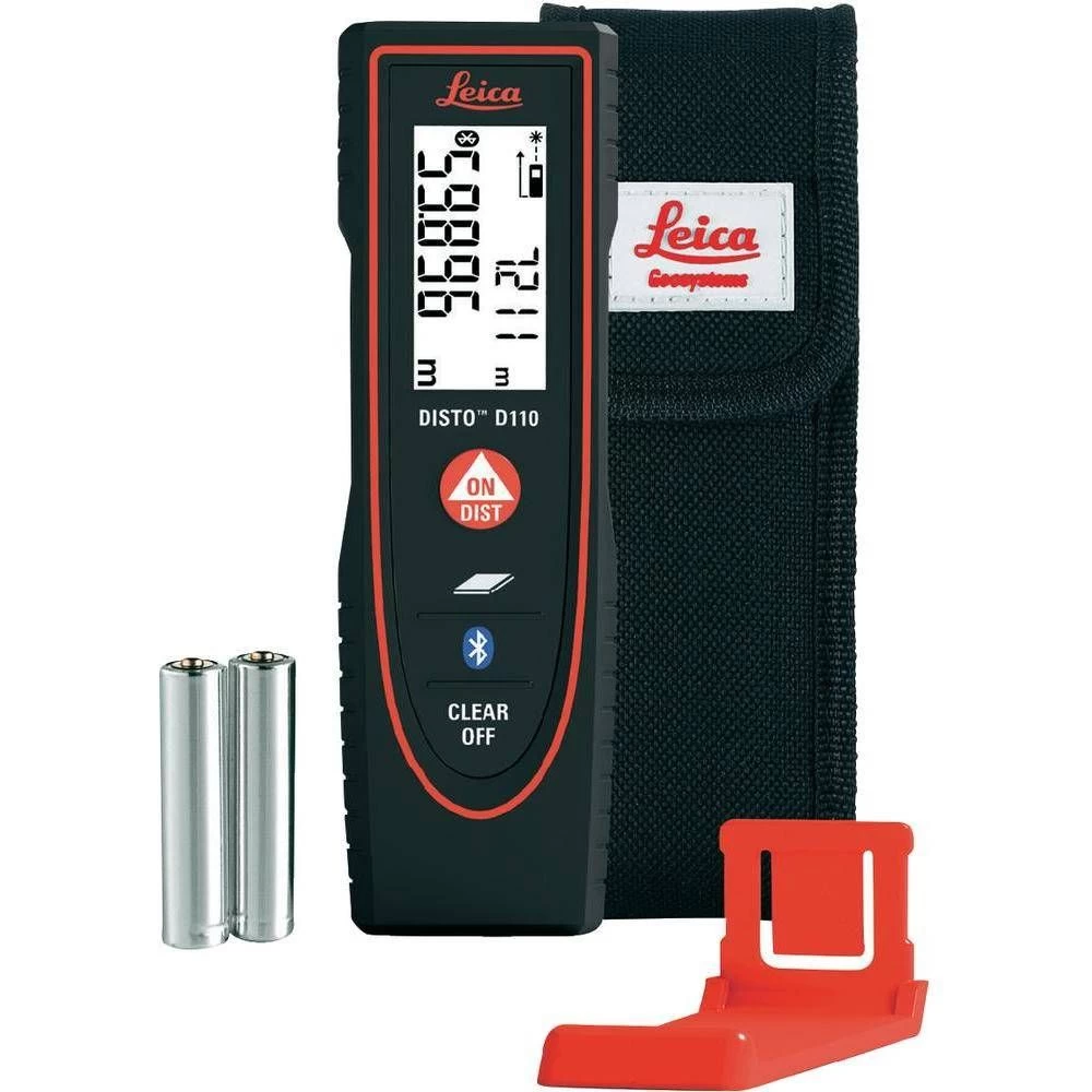 Leica Disto D110 Afstandsmeter In Tas - Bluetooth - 60m - 808088 1 Leica Disto D110 Afstandsmeter In Tas - Bluetooth - 60m - 808088