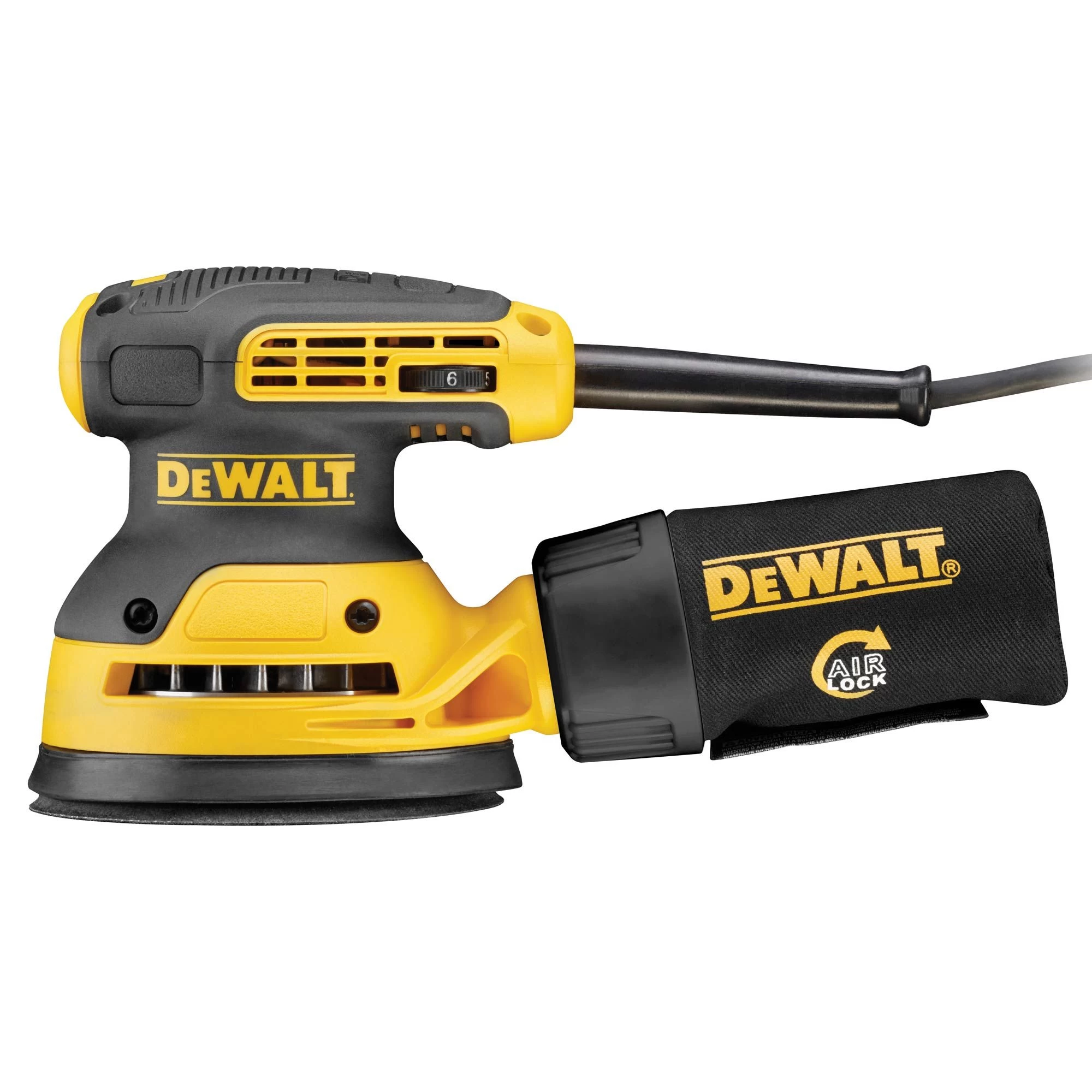 DeWALT DWE6423 Excentrische Schuurmachine - 280W - 125mm - Variabel - DWE6423-QS 1 DeWALT DWE6423 Excentrische Schuurmachine - 280W - 125mm - Variabel - DWE6423-QS