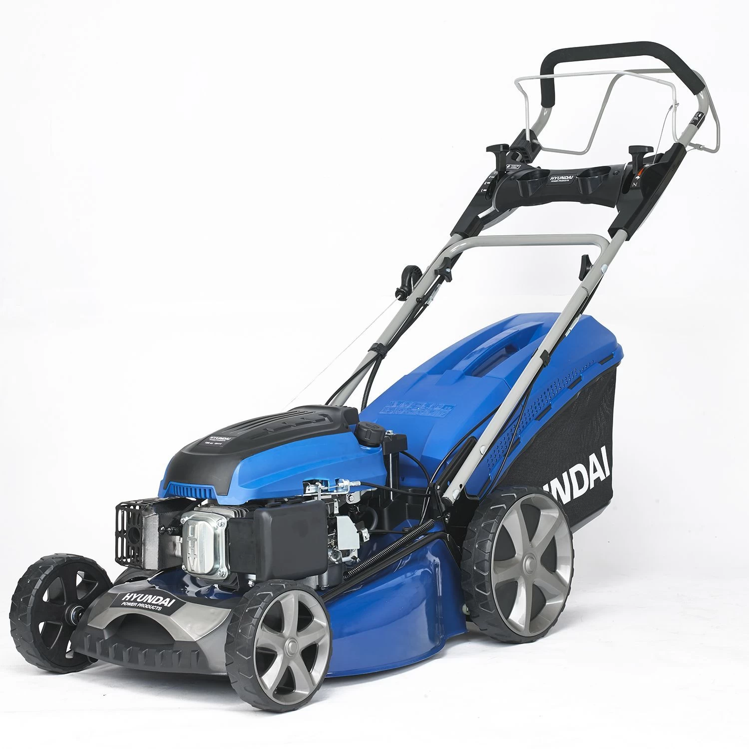 Hyundai 57024 Benzine Grasmaaier - 196cc - 4-takt - Elektrische Start 2 Hyundai 57024 Benzine Grasmaaier - 196cc - 4-takt - Elektrische Start - Afbeelding 2