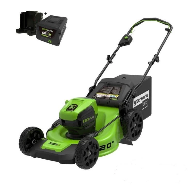 Greenworks GD60LM46SPK4 60V Li-ion Accu Grasmaaier Set (1x 4,0Ah Accu) - Zelfrijdend - 46cm