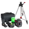 Levelfix CCL260G 3D Lijnlaser 3x360° - Groen - 40m - Inclusief Statief