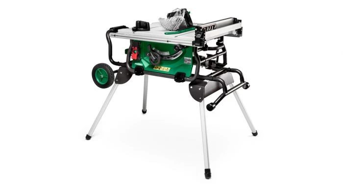 HiKOKI C10RJWAZ Zaagtafel Op Uitklapbaar Onderstel - 1500W - 254mm 1 HiKOKI C10RJWAZ Zaagtafel Op Uitklapbaar Onderstel - 1500W - 254mm