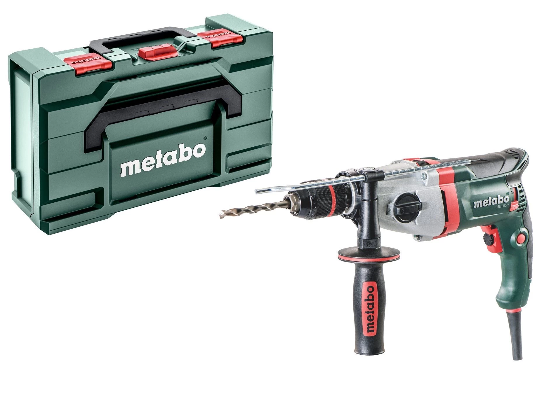 Metabo SBE 850-2 Klopboormachine Met Snelspanboorkop Futuro Plus In MetaBOX - 850W - 600782500