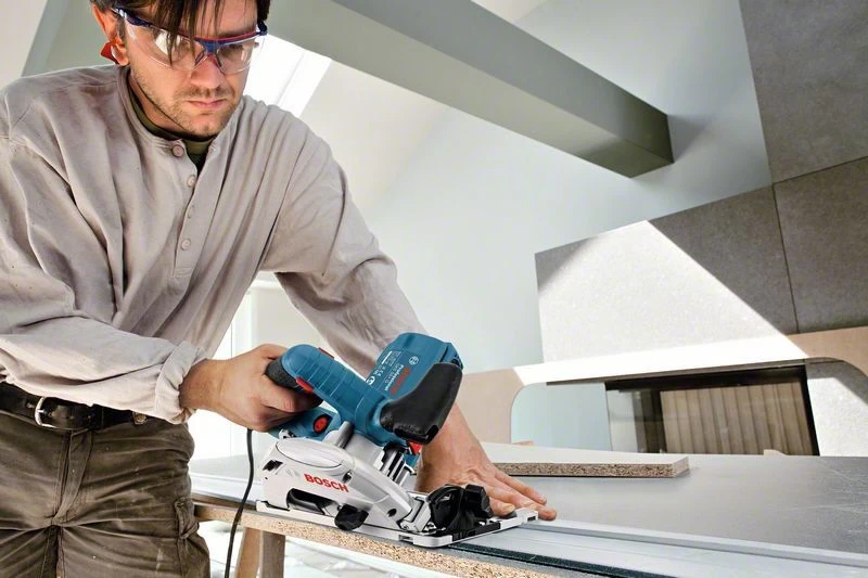 Bosch GKS 55+ GCE Cirkelzaag In L-Boxx - 1350W - 165mm - 0601682101 3 Bosch GKS 55+ GCE Cirkelzaag In L-Boxx - 1350W - 165mm - 0601682101 - Afbeelding 3