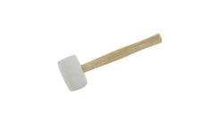 Silverline 633608 Rubberen Hamer - Wit - 454gr